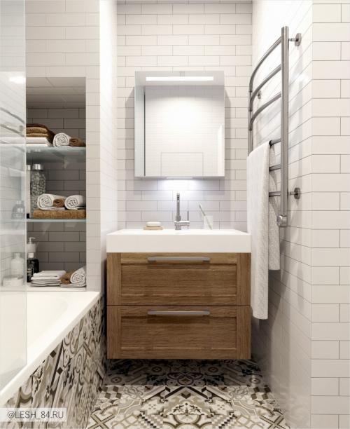 Светлый интерьер квартиры для большой семьи 06