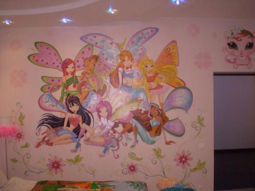 Рисунки на стене. Рисунки на стенах – 75 фото лучших идей для современной квартиры