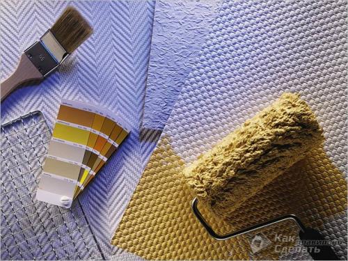 Покраска виниловых обоев на бумажной основе. Немного об особенностях виниловых обоев 14