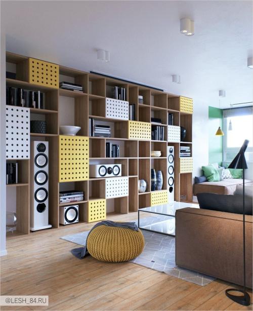 Необычный дизайн в ЖК Самоцветы 04