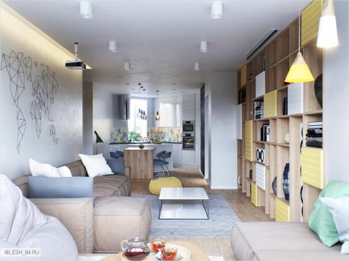 Необычный дизайн в ЖК Самоцветы 05