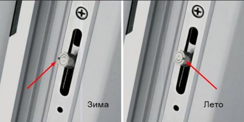 Летний и зимний режим пластиковых окон. Какая фурнитура имеет функцию перевода на летний или зимний режим? 06 Летний и зимний режим пластиковых окон. Какая фурнитура имеет функцию перевода на летний или зимний режим? 06