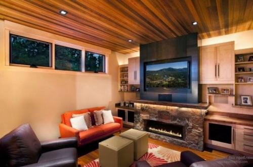 Можно ли вешать телевизор над камином 08 Можно ли вешать телевизор над камином 08