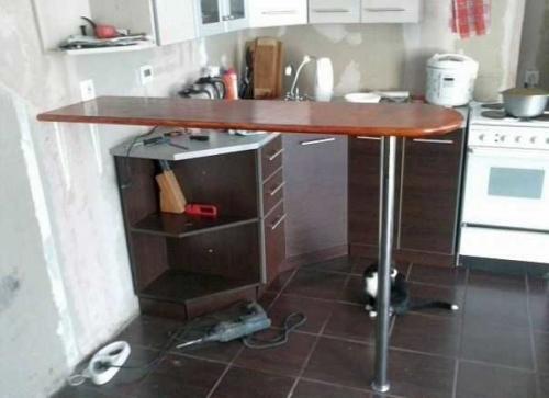 Как сделать барную стойку в кафе. Барная стойка для кухни: этапы, способы изготовления, фотоотчеты