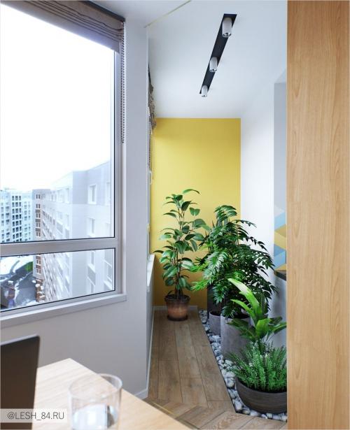 Необычный дизайн в ЖК Самоцветы 16