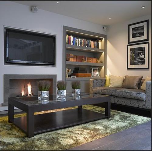 Можно ли вешать телевизор над камином