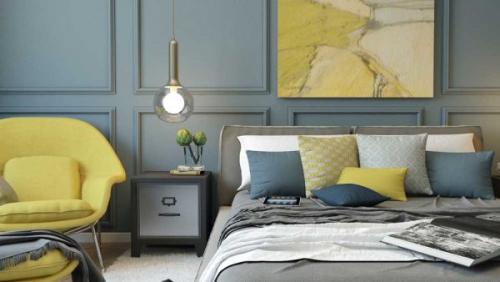 Освещение в спальне 2019. Дизайн в стиле минимализм