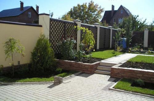 Ландшафтный дизайн частный дом. Ландшафтный дизайн