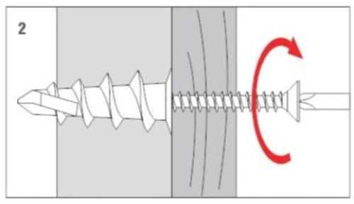 Дюбель молли для гипсокартона размеры. Дрива