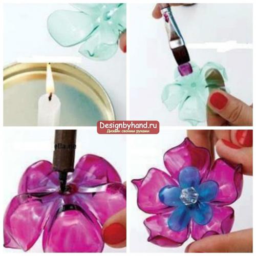 Как сделать цветы для сада из пластиковых бутылок своими руками. Цветы из пластиковых бутылок для сада, огорода и дачи — фото и описание, как сделать своими руками 11