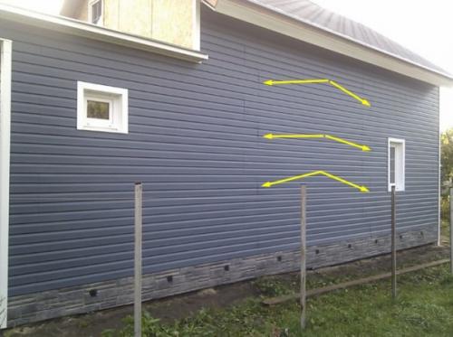 Виниловый сайдинг монтаж. Виды сайдинга 16