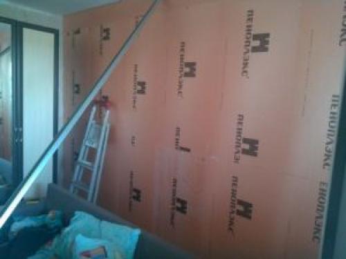 Технология утепления пеноплексом. 