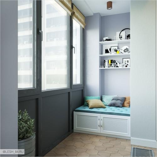 Дизайн двухкомнатной квартиры 02