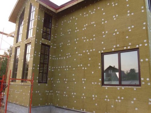 Технология утепления фасада минватой под штукатурку. Как утеплить стены снаружи минватой под штукатурку