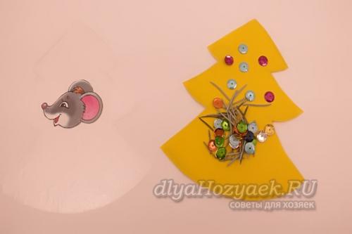 Мягкие елочные игрушки своими руками. Елочная игрушка в виде елки своими руками к Новому году Крысы