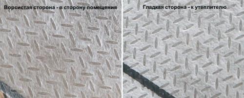 Как крепить гидроизоляцию к стене. Какой стороной к утеплителю крепить пароизоляцию