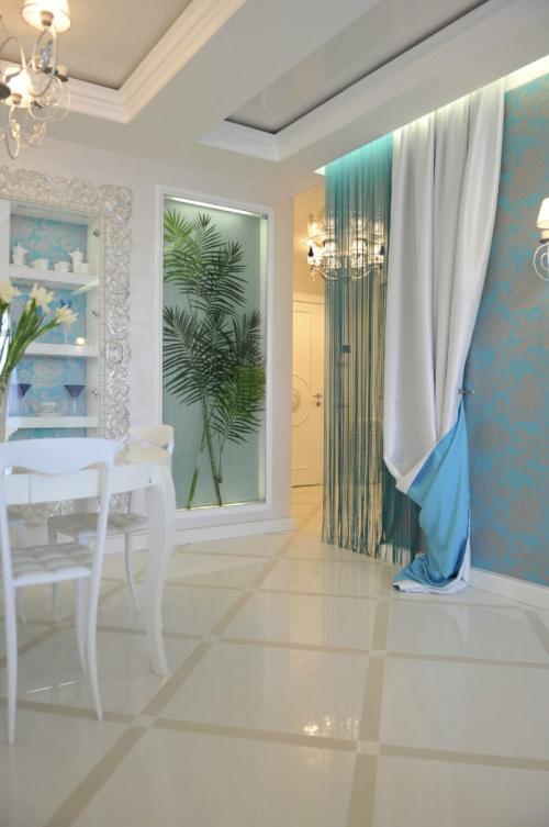 Нити шторы в интерьере. Особенности и преимущества 02 Нити шторы в интерьере. Особенности и преимущества 02