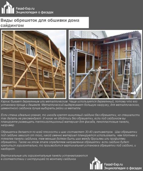 Как крепить сайдинг. Крепление сайдинга к деревянному дому