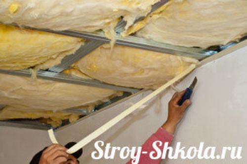 Толщина минваты для утепления потолка. Утепление потолка минеральной ватой (минватой) — пошаговая инструкция