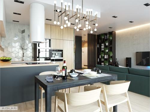 Дизайн квартиры в ЖК Жемчужный фрегат 03