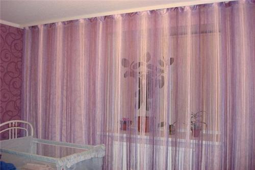 Нити шторы в интерьере. Особенности и преимущества 22 Нити шторы в интерьере. Особенности и преимущества 22