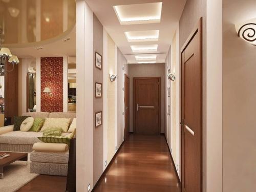 Прихожая переходящая в гостиную. Удобная кухня-прихожая: стиль оформления 16 Прихожая переходящая в гостиную. Удобная кухня-прихожая: стиль оформления 16