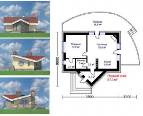 Дом своими руками из кирпича. Достоинства и недостатки строений из кирпича 02