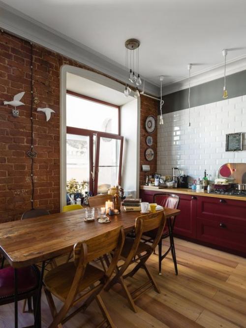 Угловая кухня в стиле лофт. Выбираем мебель и технику