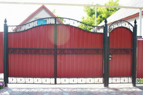 Материал для ворот. Ворота своими руками – 120 фото, чертежей и эскизов не сложных современных и классических вариантов ворот