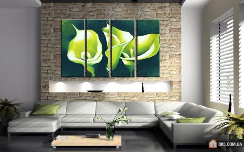 На каком расстоянии друг от друга вешать модульные картины. Плюсы и минусы использования в интерьере 07 На каком расстоянии друг от друга вешать модульные картины. Плюсы и минусы использования в интерьере 07