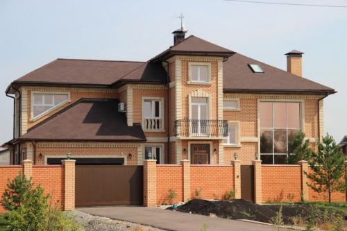 Современный кирпичный дом. Дом из кирпича — лучшие типовые дизайн-проекты. 150 фото современных вариантов кирпичных домов