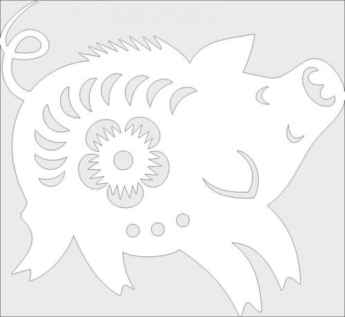 Новогодний декор подоконника шаблоны. Украшение окон и подоконников к Новому году: шаблоны, трафареты, вытынанки