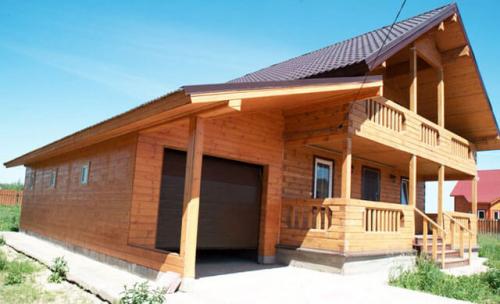 Как покрыть крышу односкатную профнастилом. Преимущества и недостатки односкатных крыш 03