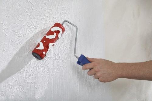 Фактурная шпаклевка. Применение фактурных и структурных валиков 09 Фактурная шпаклевка. Применение фактурных и структурных валиков 09