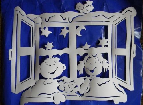 Новогодний декор подоконника шаблоны. Украшение окон и подоконников к Новому году: шаблоны, трафареты, вытынанки