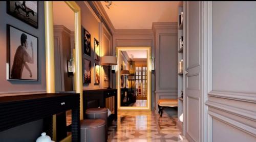Как отделить прихожую от коридора. Специальный дизайн для узкого коридора