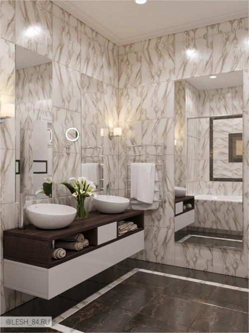 Американская классика в интерьере 03