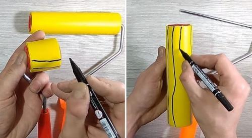 Фактурная шпаклевка. Применение фактурных и структурных валиков 10 Фактурная шпаклевка. Применение фактурных и структурных валиков 10