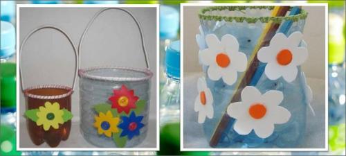 Поделки из пластиковых бутылок в школу. Пластиковые фантазии или поделки из бутылок для школы