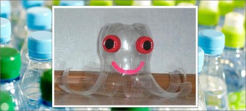 Поделки из пластиковых бутылок в школу. Пластиковые фантазии или поделки из бутылок для школы