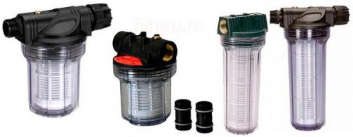 Как установить фильтр на насосную станцию. Классификация фильтров для насосных станций