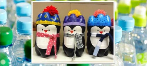 Поделки из пластиковых бутылок в школу. Пластиковые фантазии или поделки из бутылок для школы