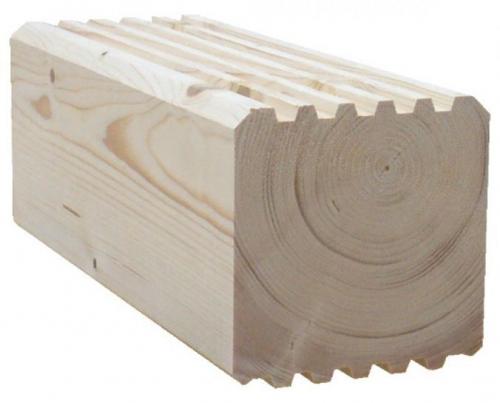 Брус профилированный или клееный брус. Сухой профилированный брус 04 Брус профилированный или клееный брус. Сухой профилированный брус 04