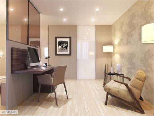 Современная трехкомнатная квартира 03