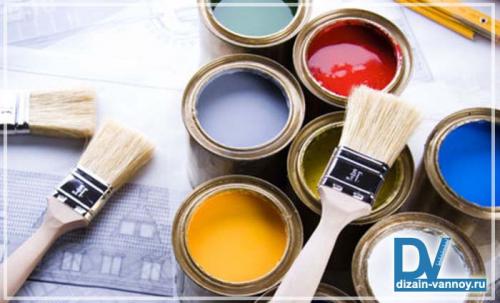 Краска для потолка в ванной комнате, какая лучше. Как выбрать краску для ванной комнаты?