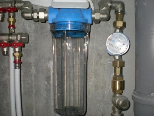 Как установить магистральный фильтр для воды. Магистральный фильтр для воды