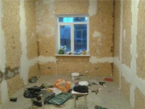 Как правильно приклеить обои на фанеру. Подготовительные работы 07