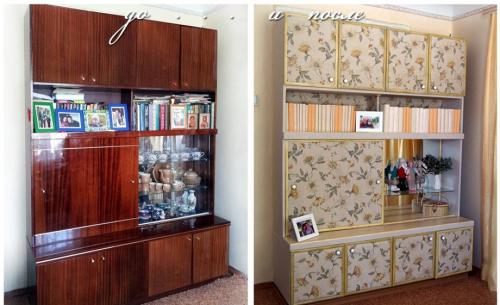 Переделка старого полированного шкафа. 15 способов обновить старый шкаф своими руками дома: фото до и после