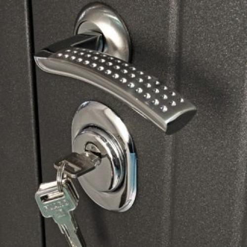 Устройство замка врезного с защелкой. Механизм секретки 04