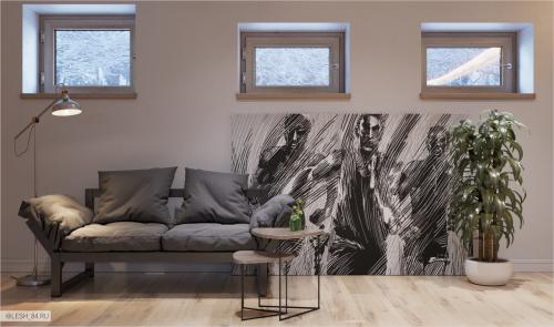 Интерьер частного загородного дома 15